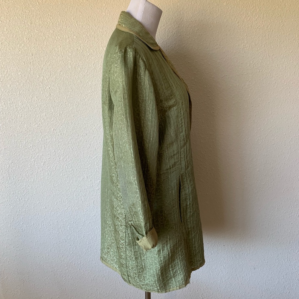 April Cornell Blazer Jacket Button Front Vintage - image 4